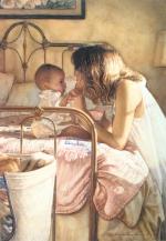 水粉大师Steve Hanks 264-Mother and Child Bond